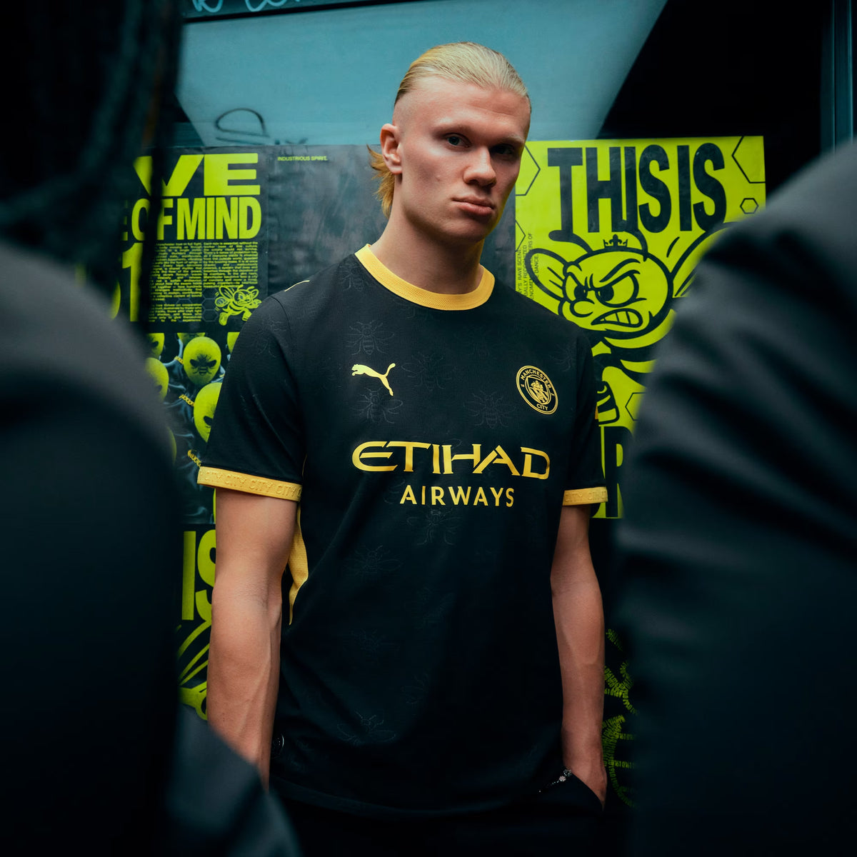 PUMA Manchester City 2026/27 Match Away Men's Soccer Authentic Jersey - PUMA Black-Flaxen