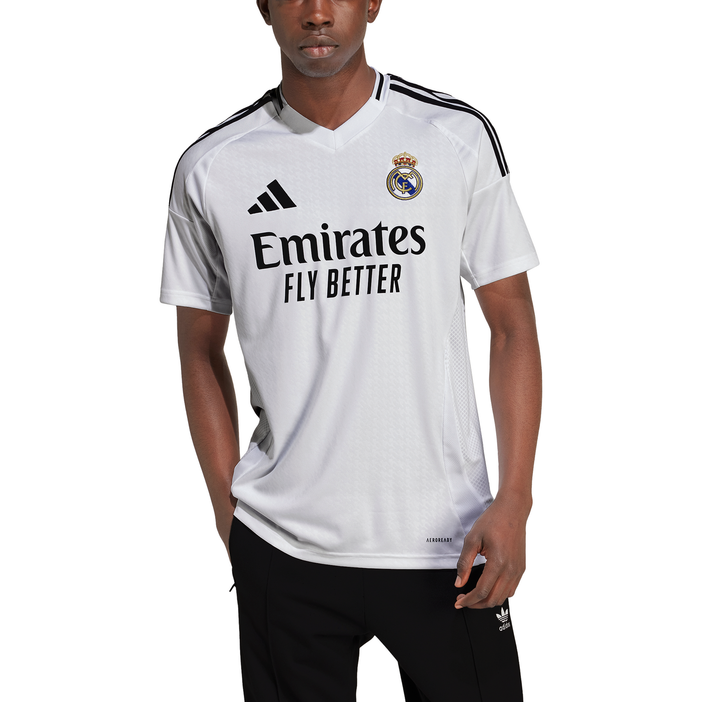 Adidas Real Madrid Men's 24/25 Stadium Home Jersey