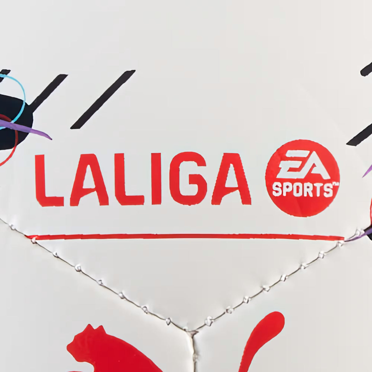PUMA STELLAR LaLiga Mini Soccer Ball - PUMA White-multicolor