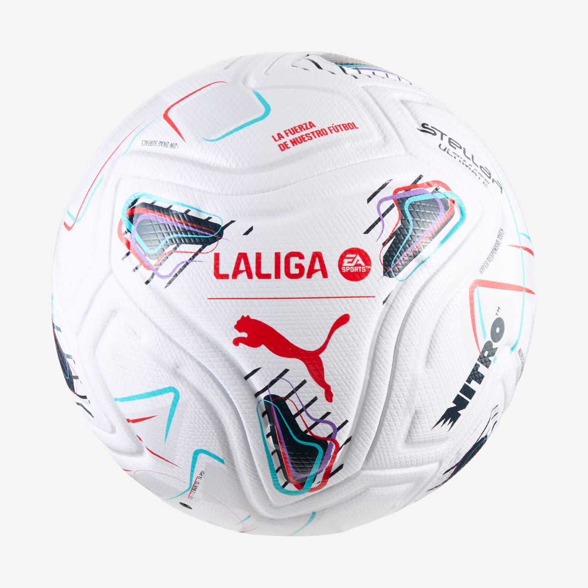 PUMA STELLAR NITRO™ Ultimate LaLiga FIFA® Quality Pro Soccer Ball - PUMA White-multicolor