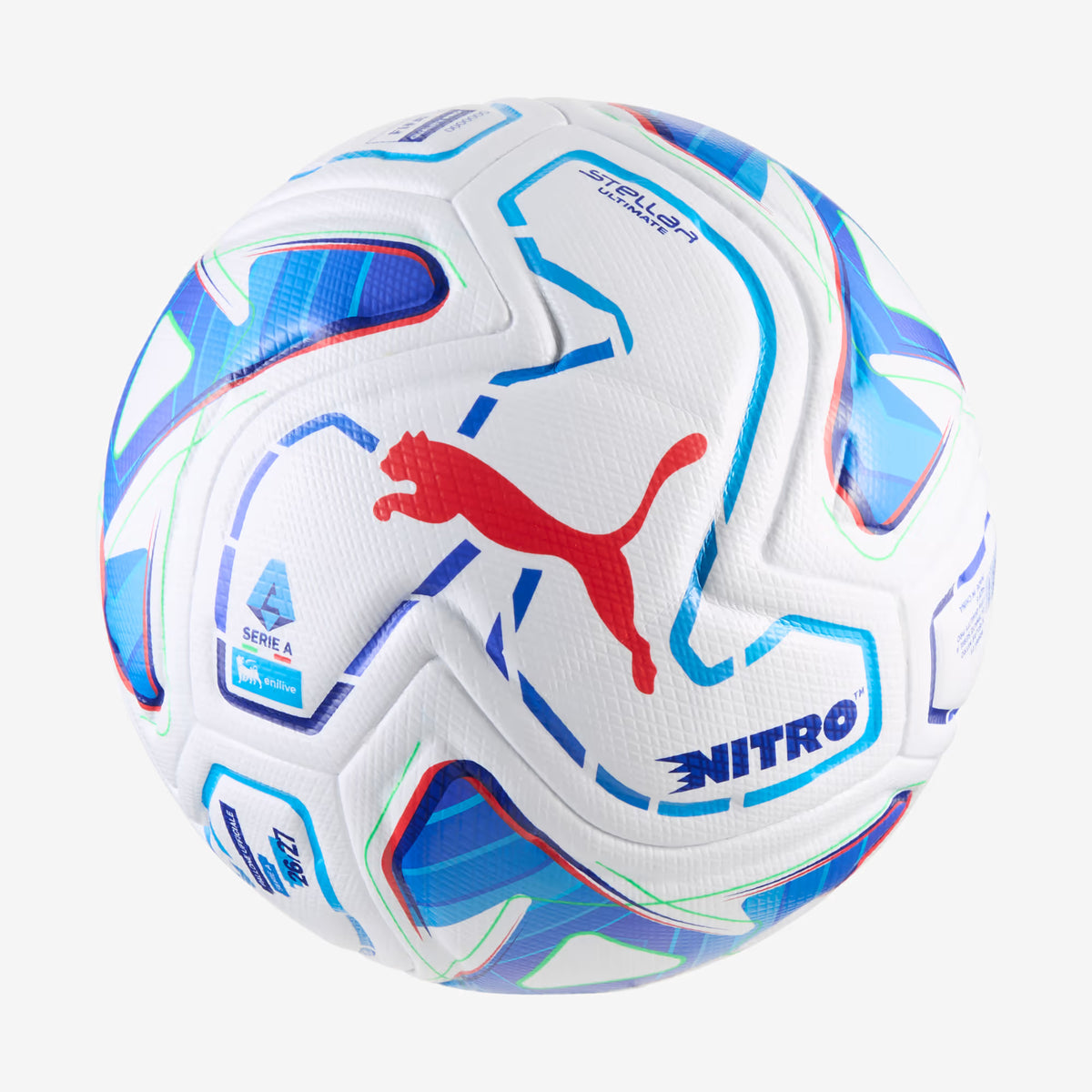PUMA STELLAR NITRO™ Ultimate Serie A FIFA® Quality Pro Soccer Ball - PUMA White-multicolor