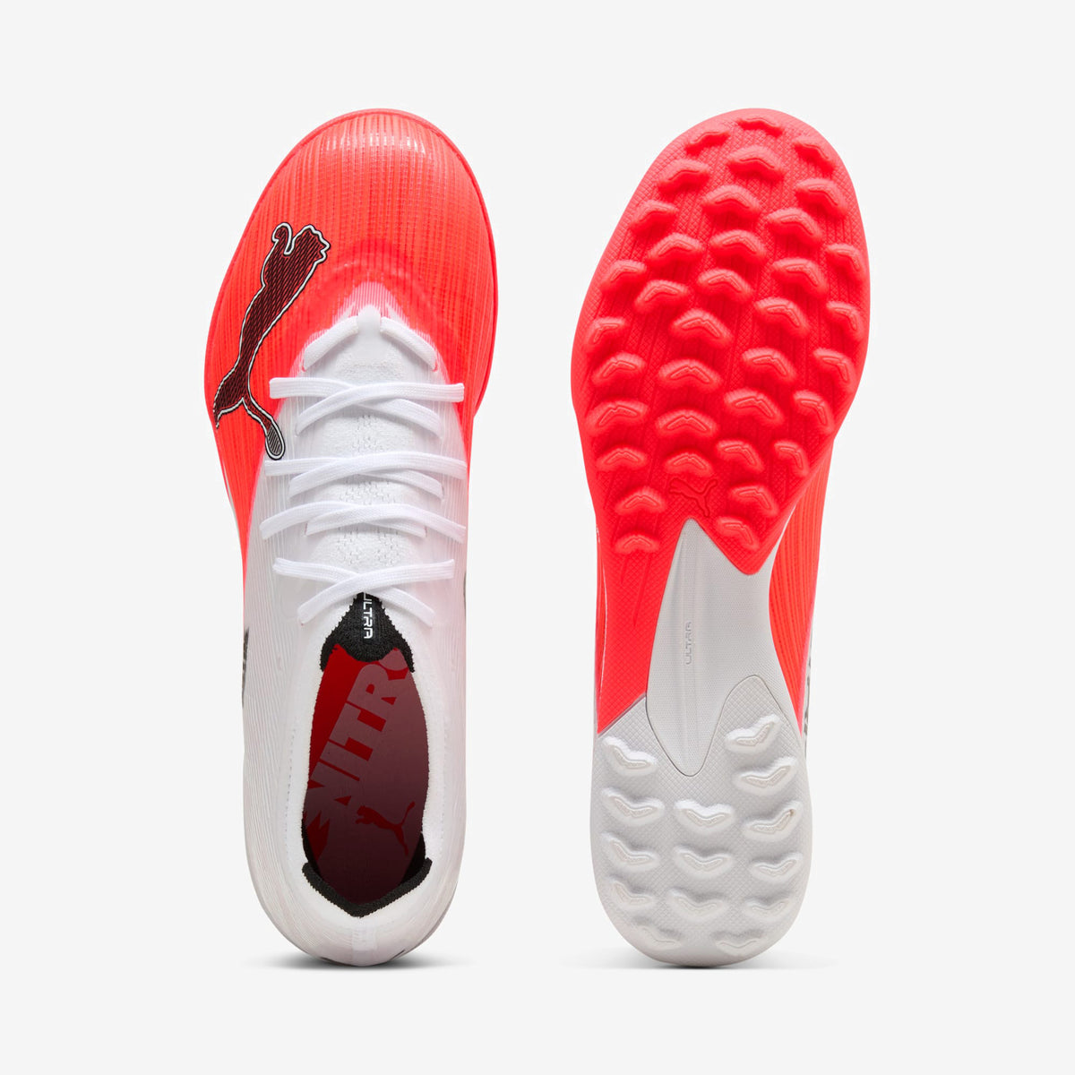 PUMA ULTRA NITRO™ 7 MATCH Turf Low-Top Soccer Shoes - Ultra Red-PUMA Black-PUMA White