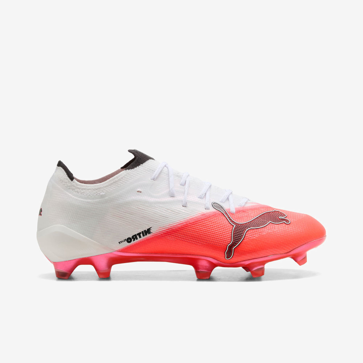 PUMA ULTRA NITRO™ 7 ULTIMATE Firm-Ground Low-Top Soccer Cleats - Ultra Red-PUMA Black-PUMA White