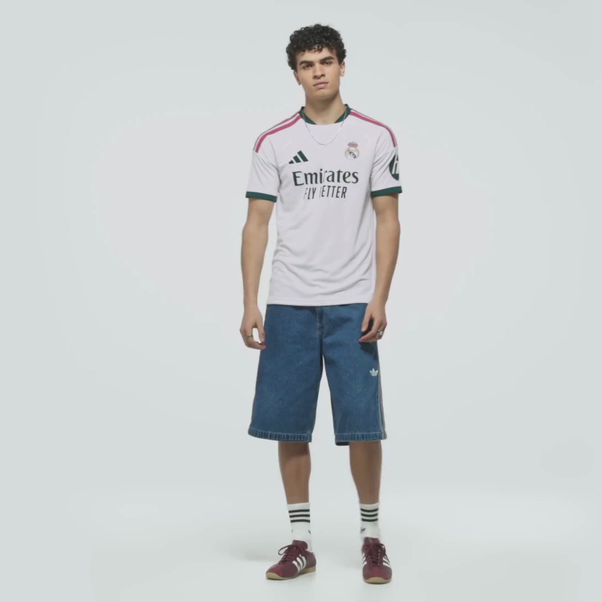 adidas Real Madrid 2026/27 Stadium Home Men's Soccer Jersey - White