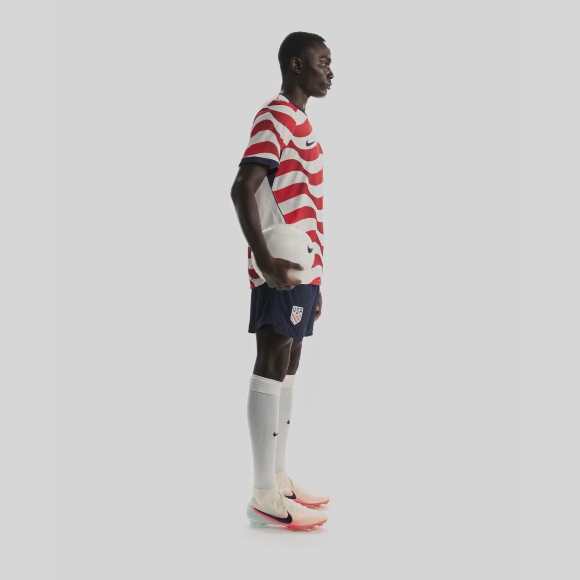Nike USMNT 2026 Match Home Men's Nike Aero-FIT Soccer Authentic Jersey - Sail/Midnight Navy/Midnight Navy