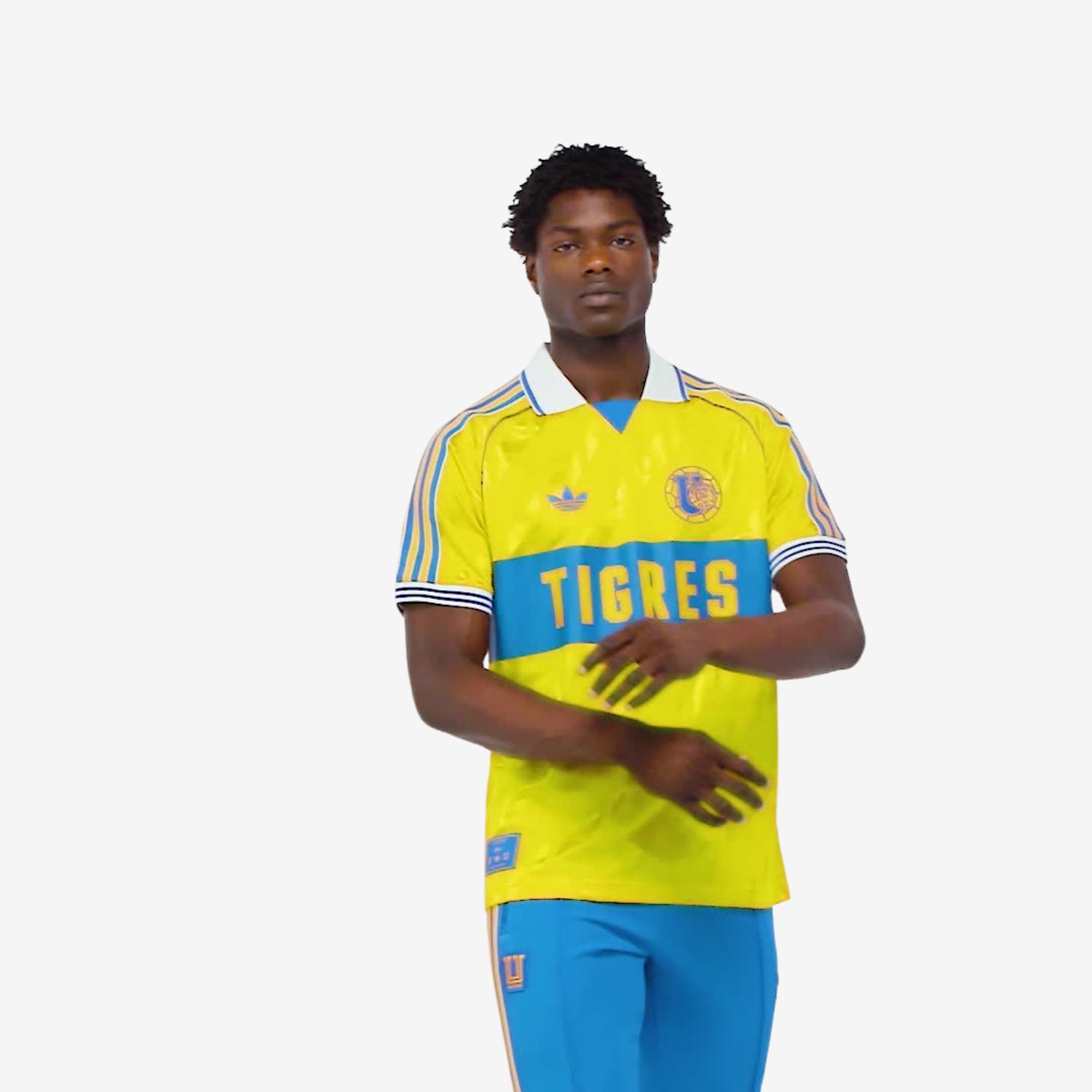 adidas Tigres UANL Stadium Anniversary Men's Soccer Jersey - Collegiate Gold