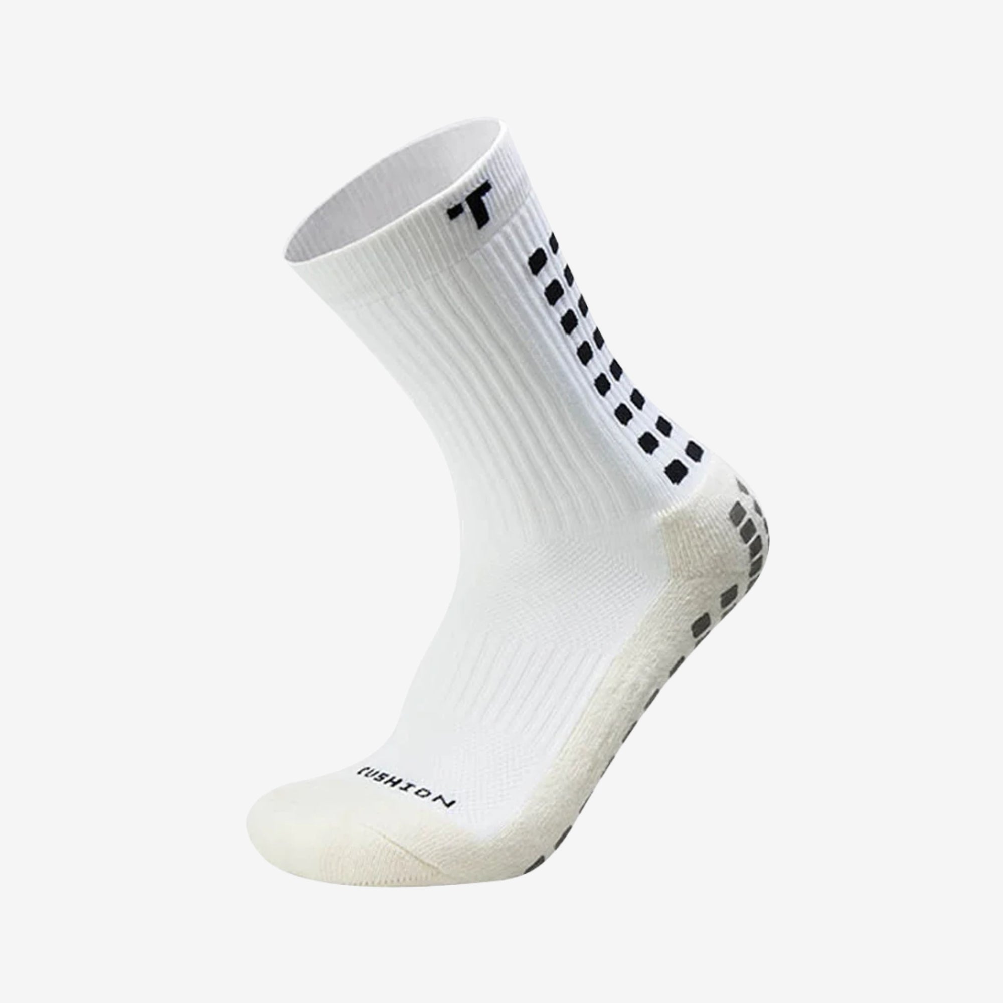 Trusox 3.0 Mid-Calf Grip Socks - White